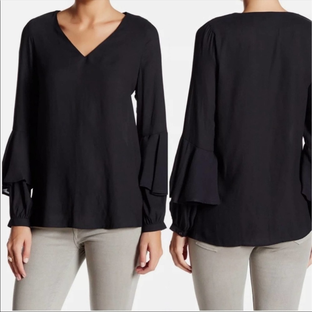 Ro & De Long Sleeve Blouse Size Small New